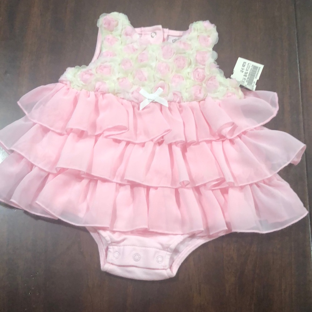 Little me 1 piece dress 3 month
